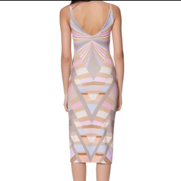 Mara Hoffman  V-Back Midi Dress - Picture 1 of 10